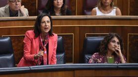 la ministra de defensa margarita robles durante una intervencion en el pleno del congreso de los diputados 9 278x156