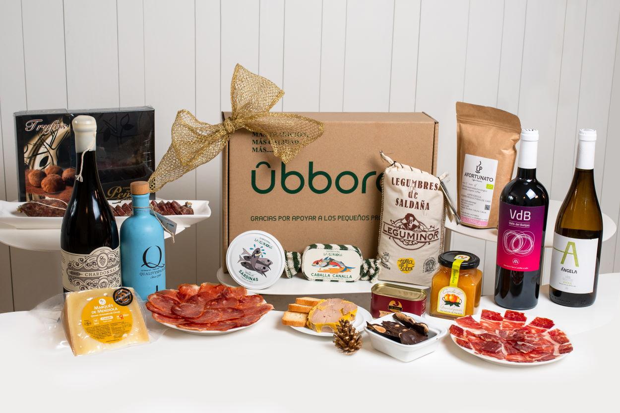 Ubbora vende online cestas de Navidad elaboradas con productos artesanales de pequeños productores rurales