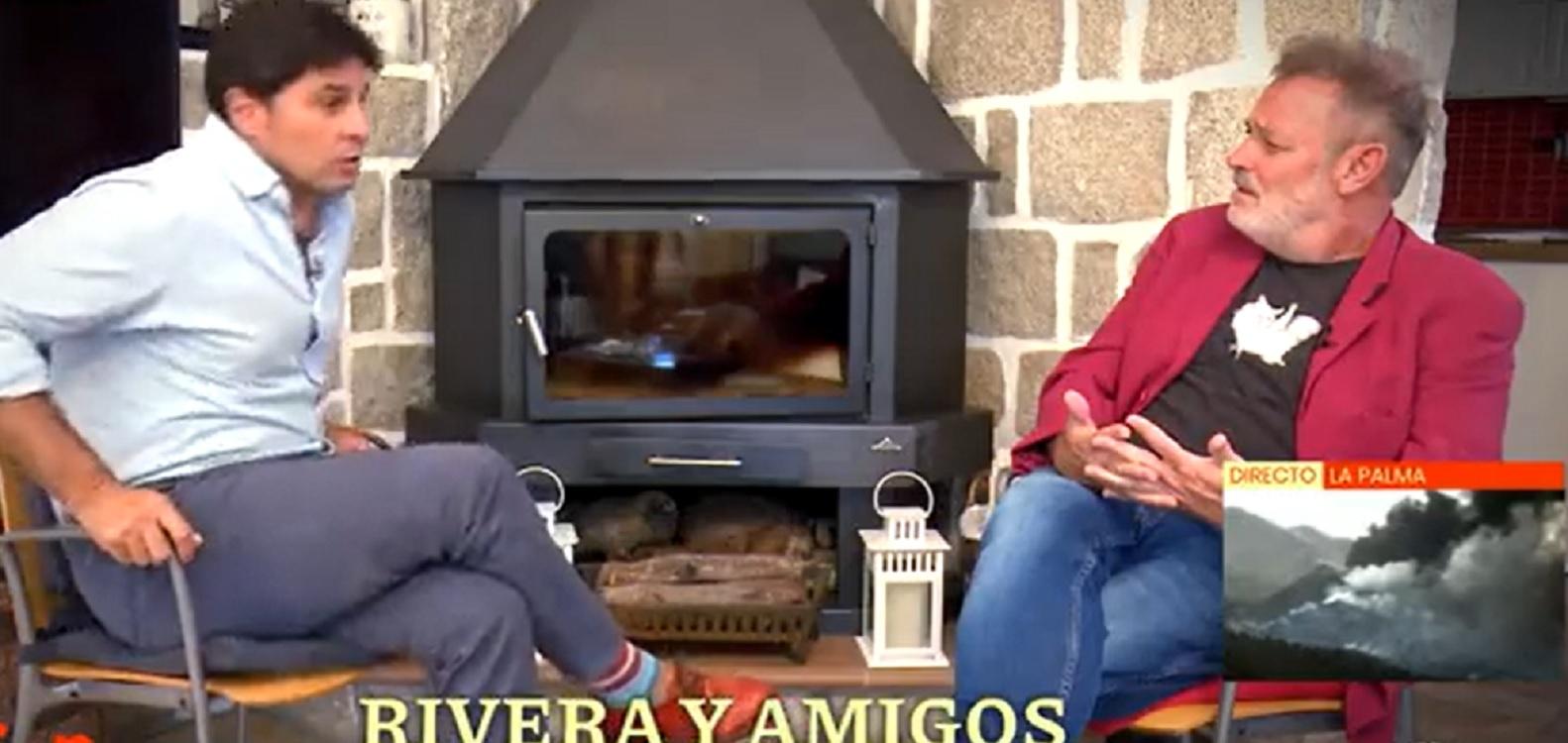 Fran Rivera y Pablo Carbonell en 'Espejo Público'. Antena 3.