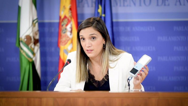 María Márquez, portavoz adjunta del grupo socialista en Andalucía.