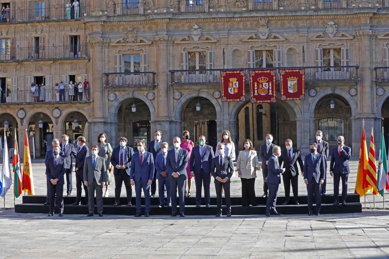Celebración de la XXIV Conferencia de Presidentes en Salamanca. Europa Press
