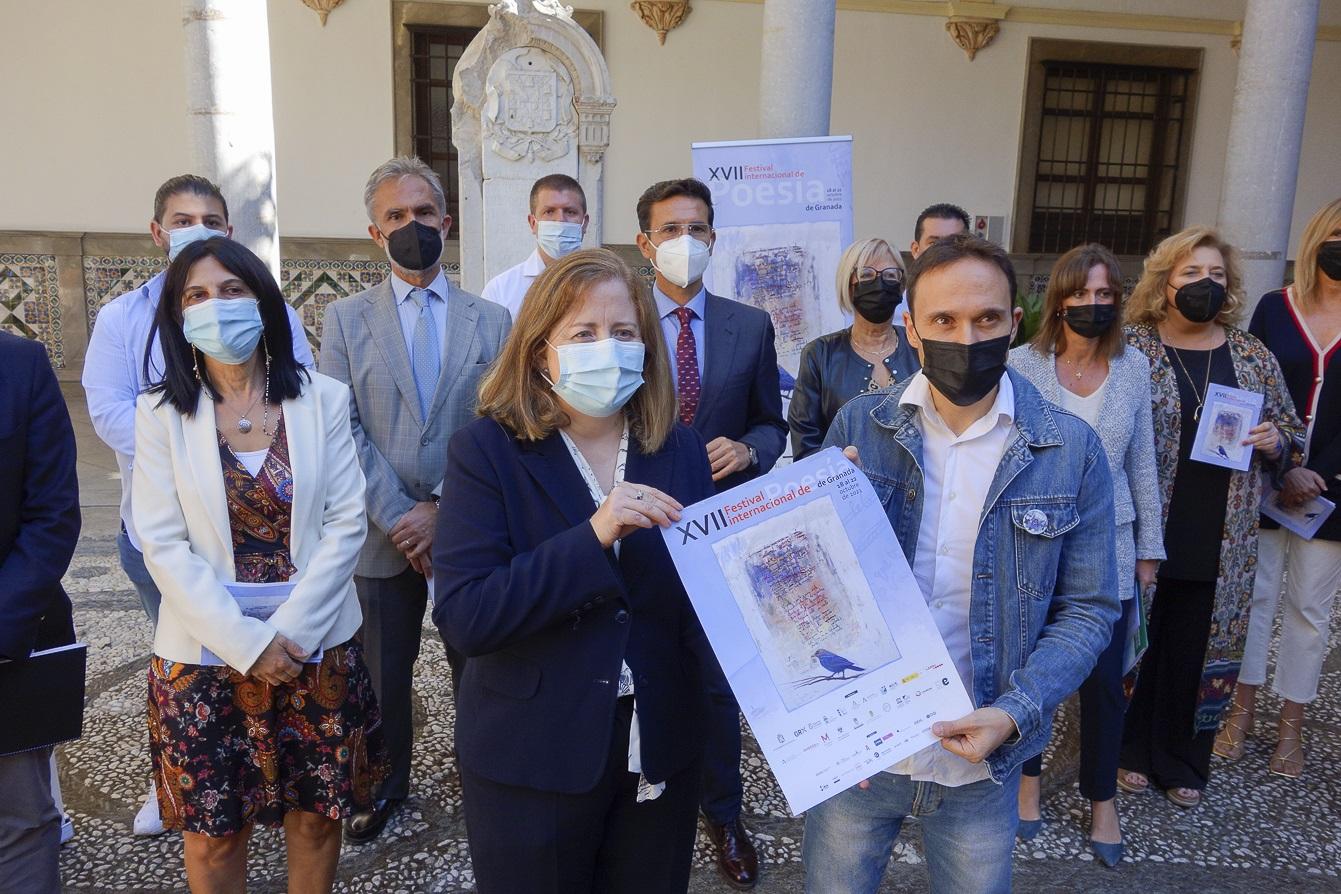 Presentación del Festival Internacional de Poesía de Granada.