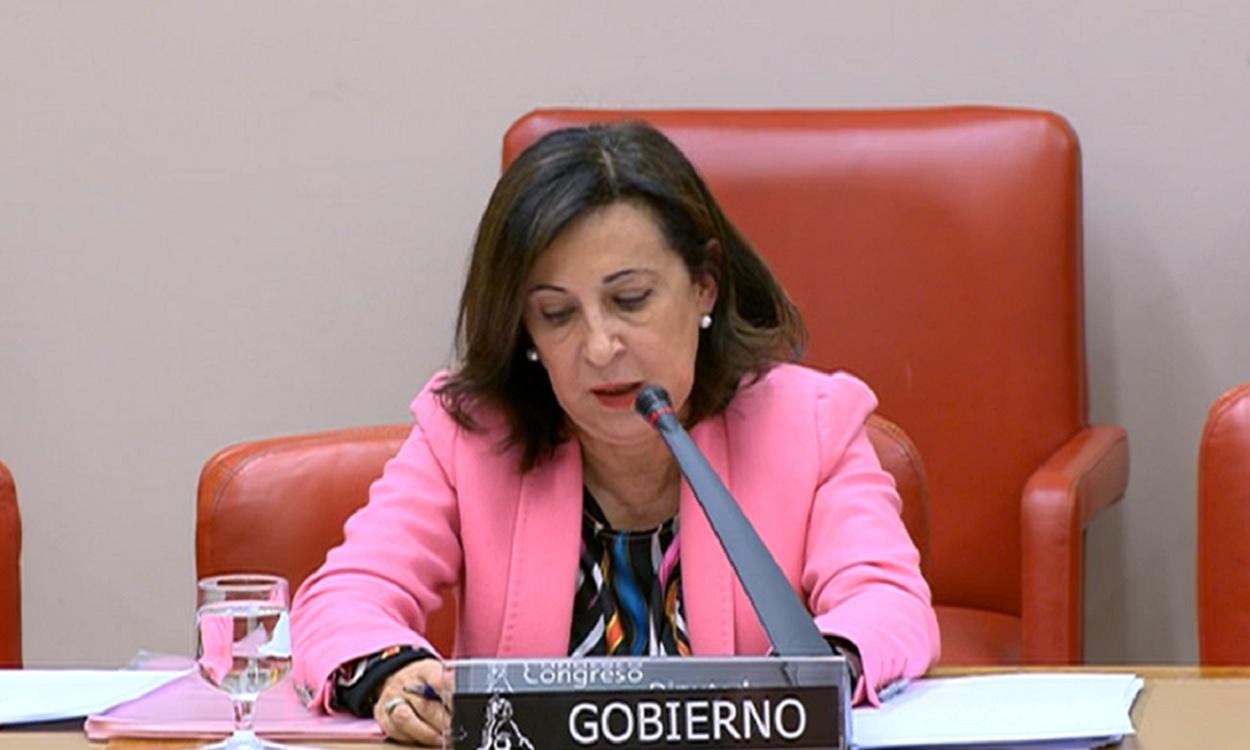 La ministra de Defensa, Margarita Robles. Fuente Congreso de los Diputados