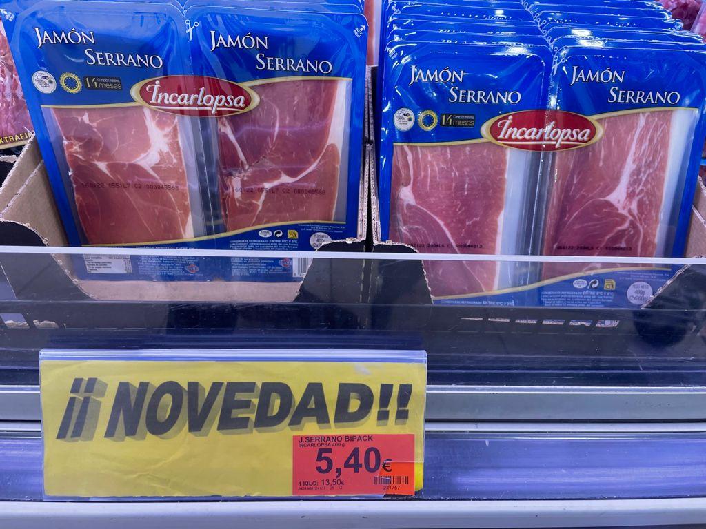 Jamón Mercadona