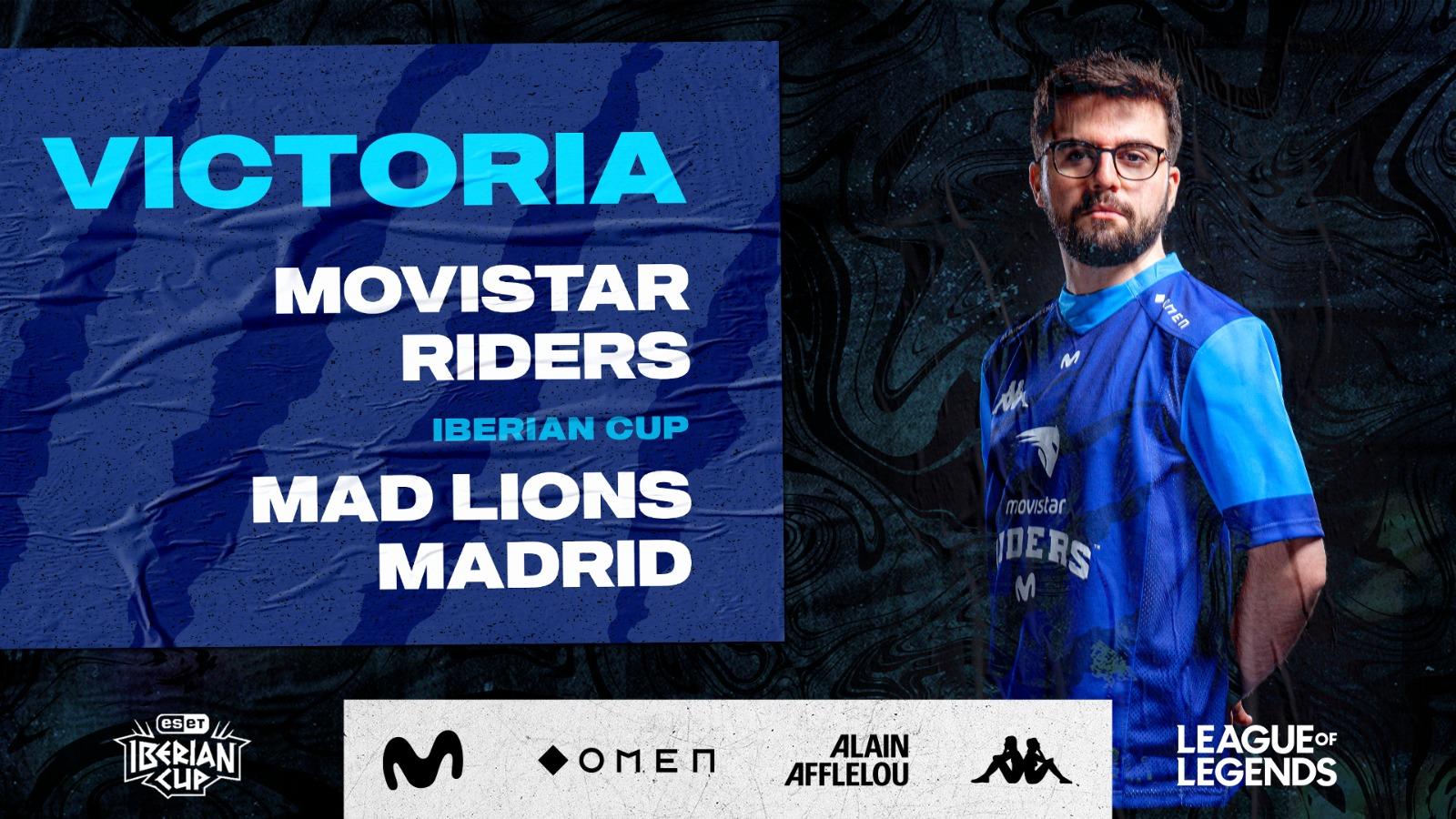 Movistar Riders vence a MAD Lions en la Iberian Cup