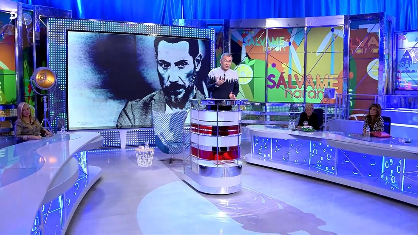 Jorge Javier Vázquez, durante un programa de Sálvame. Telecinco.