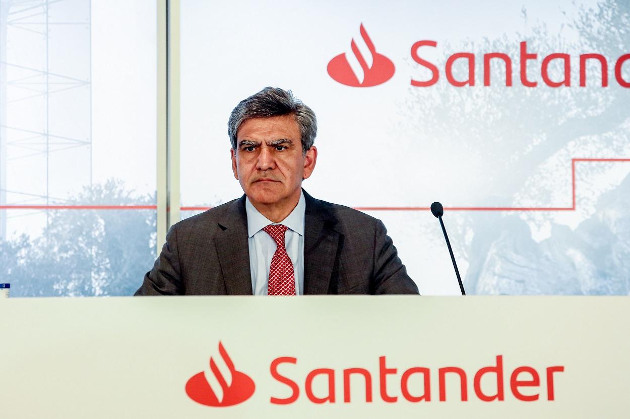 El consejero delegado del banco Santander, José Antonio Álvarez Álvarez. Europa Press