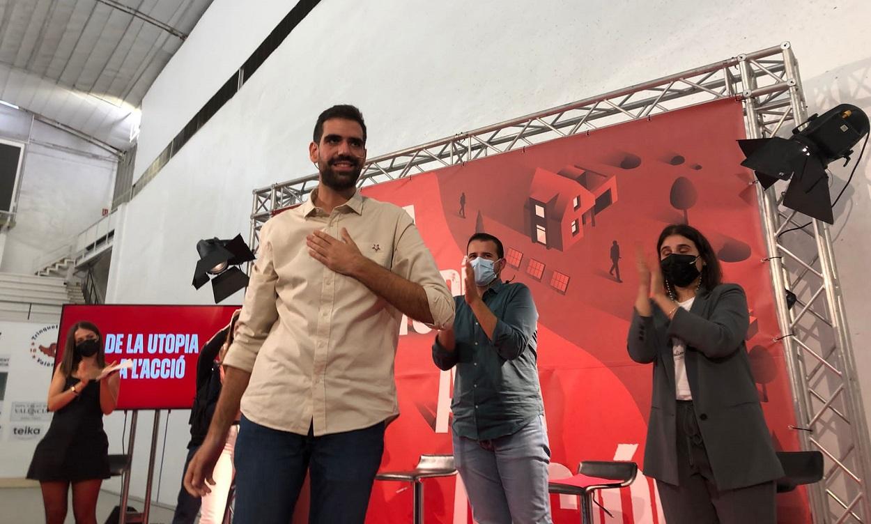 Víctor Camino presenta su candidatura a liderar JSE. JSPV