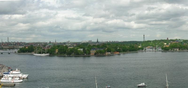 Vista de la isla de Skeppsholmen, en Estocolmo. Fuente Wikipedia