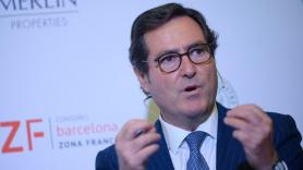 El presidente de la CEOE, Antonio Garamendi, durante un acto. Fuente: Europa Press.