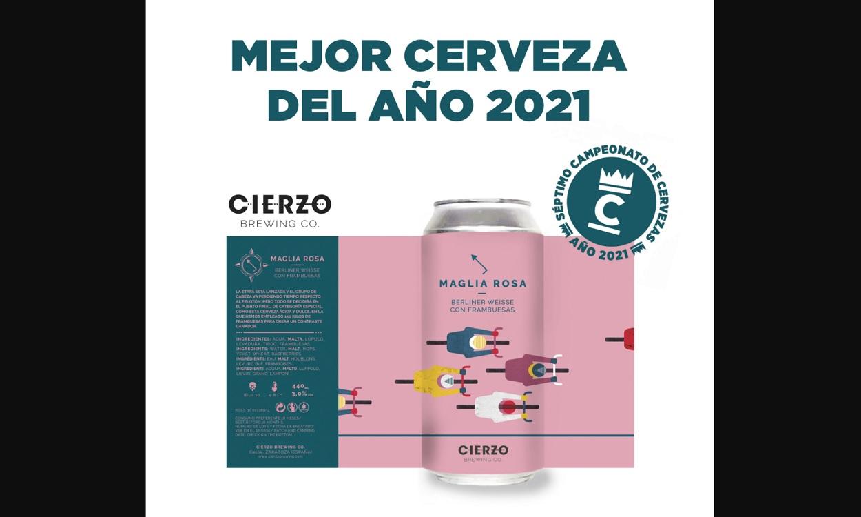 'Maglia Rosa', la mejor cerveza del año en España