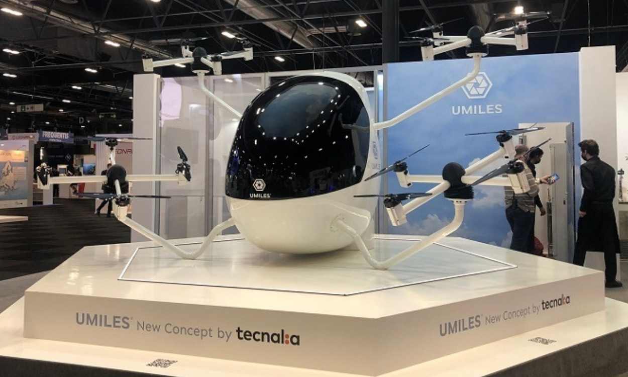 Aerotaxi autónomo de Umiles
