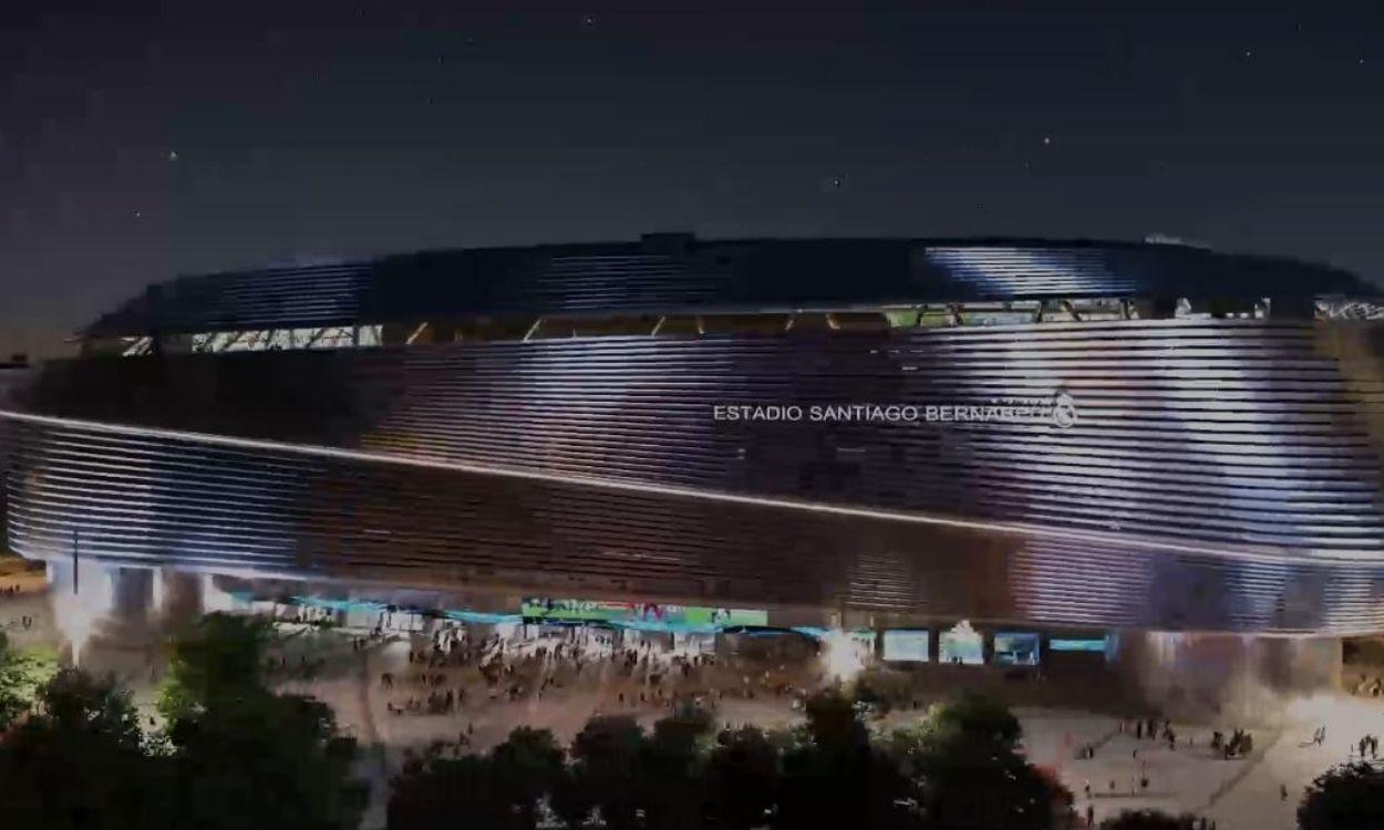 La impresionante vista que tendrá el nuevo Bernabéu, recreado en 3D. Real Madrid. 