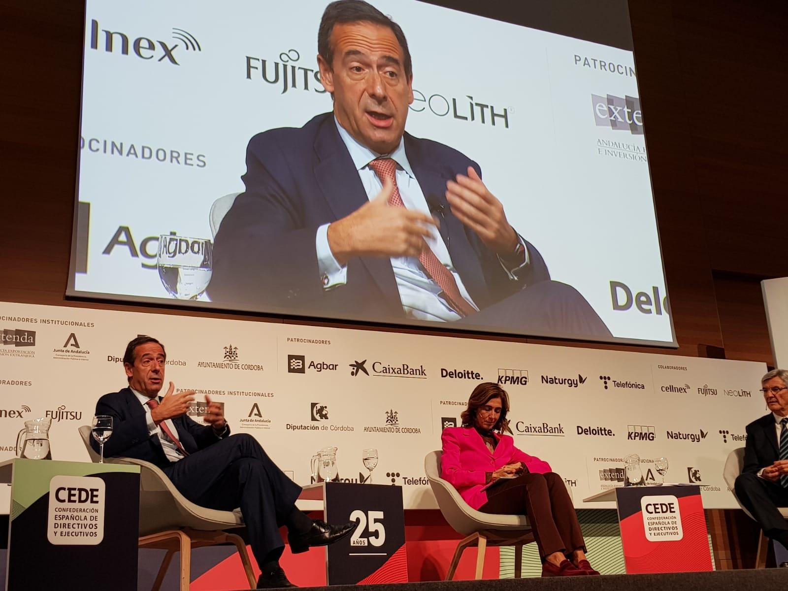 Gonzálo Gortázar, CEo de Caixabank