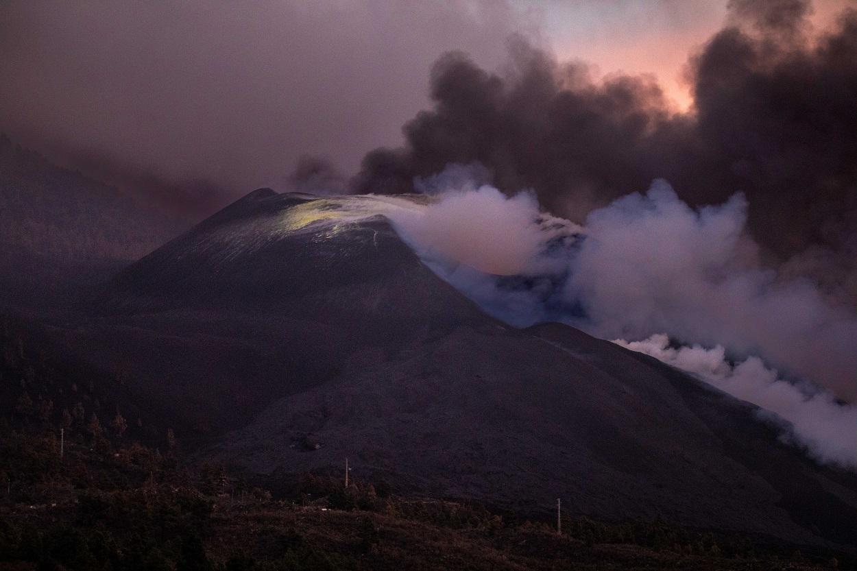 El volcán de Cumbre Vieja. Fuente: Europa Press.