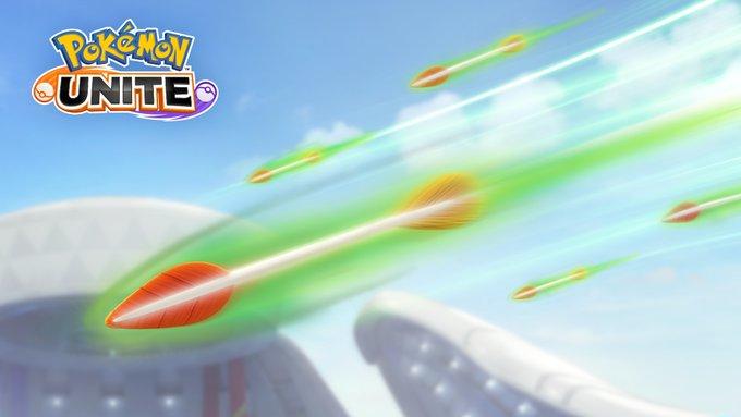 Imagen promocional para el anuncio de Decidueye en Pokémon Unite