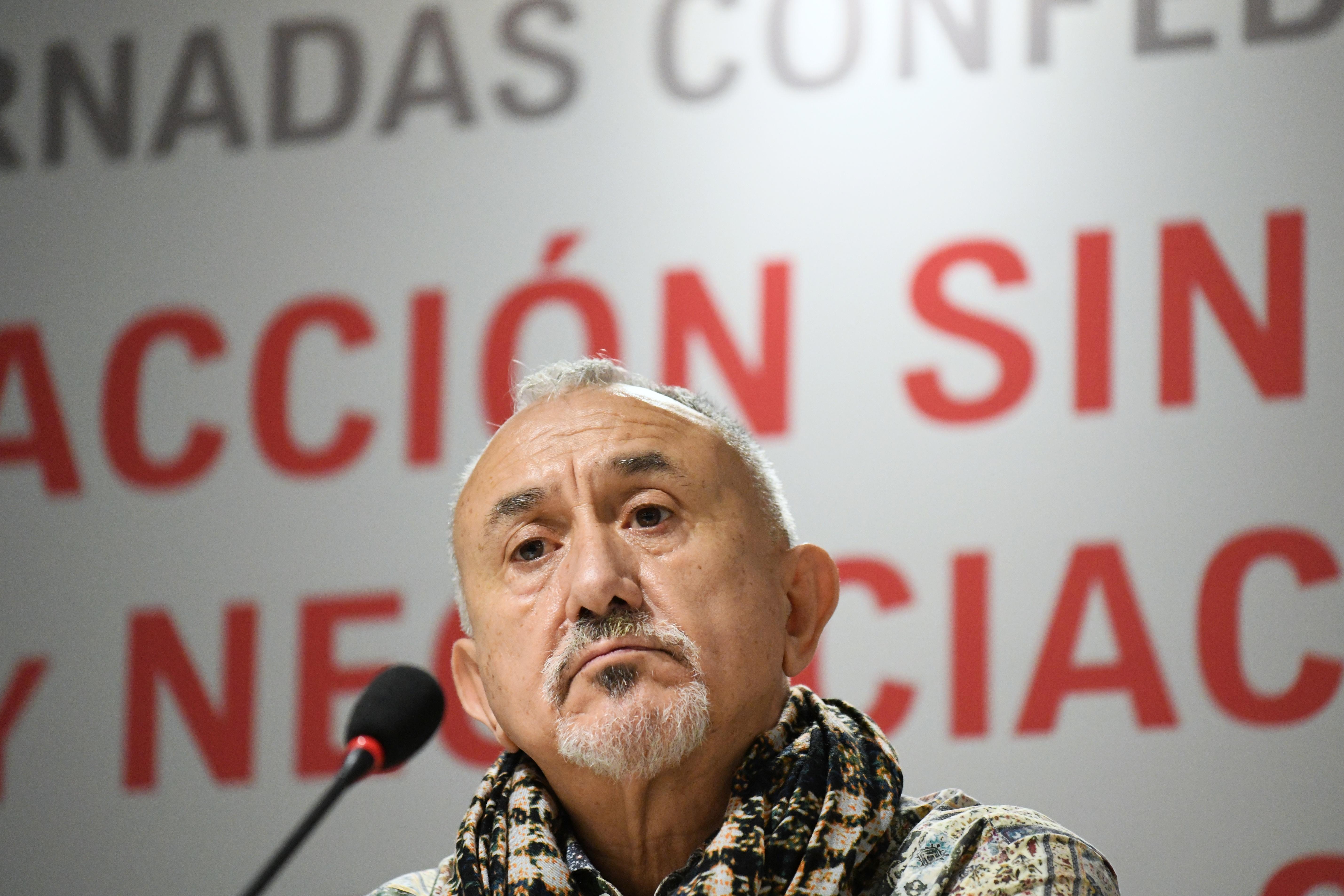 El secretario general de UGT, Pepe Álvarez