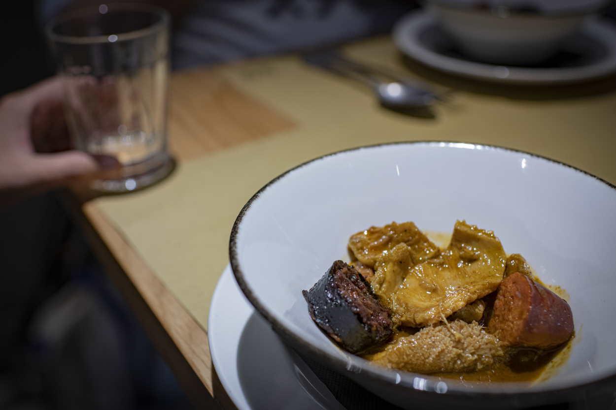 Un sabor muy tradicional y castizo de La Lorenza, callos a la madrileña