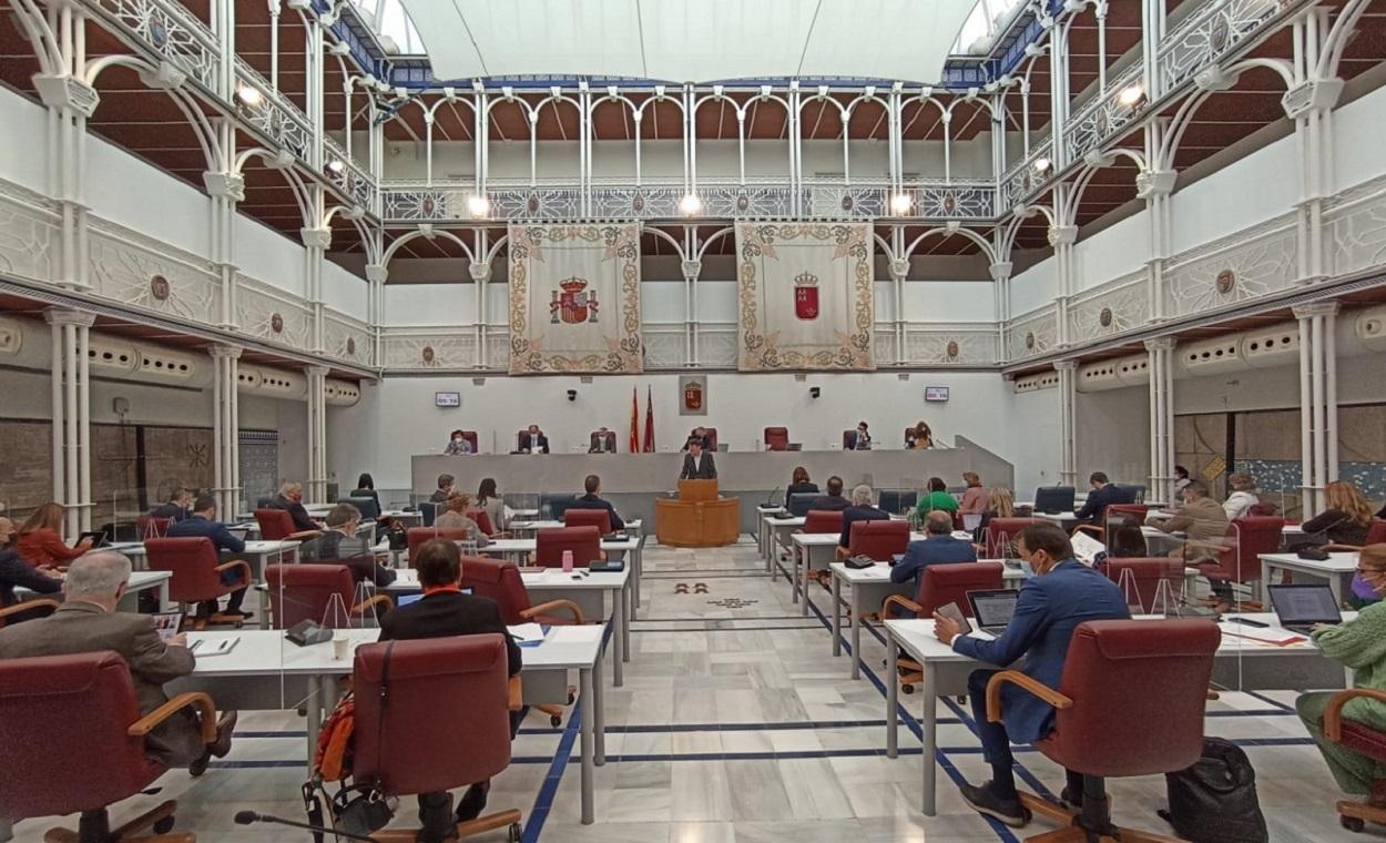 Pleno de la Asamblea de Murcia. EP