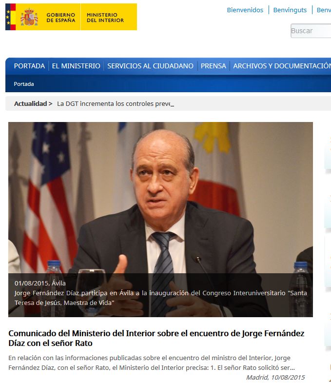 El ministro intenta escapar del 'lío Rato' con una nota de prensa ambigua y contradictoria