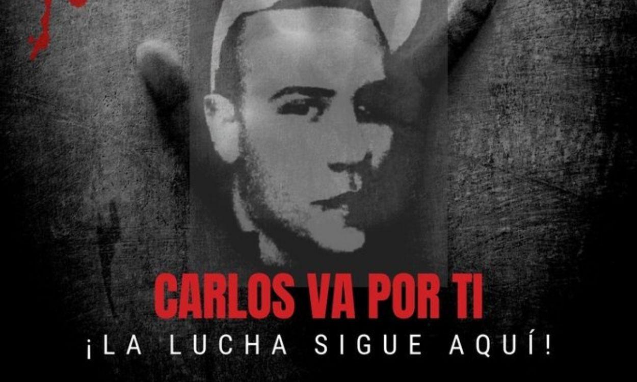 Antifascitas se manifiestan en Madrid en recuerdo del joven Carlos Palomino, asesinado por el nazi Josué Estébanez
