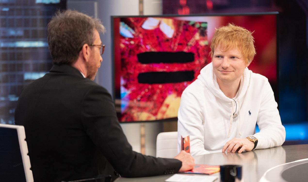 El cantante británico Ed Sheeran en El hormiguero