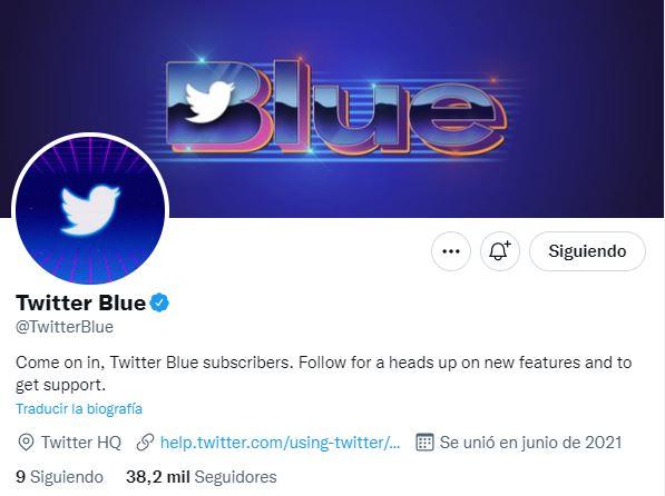 Twitter Blue