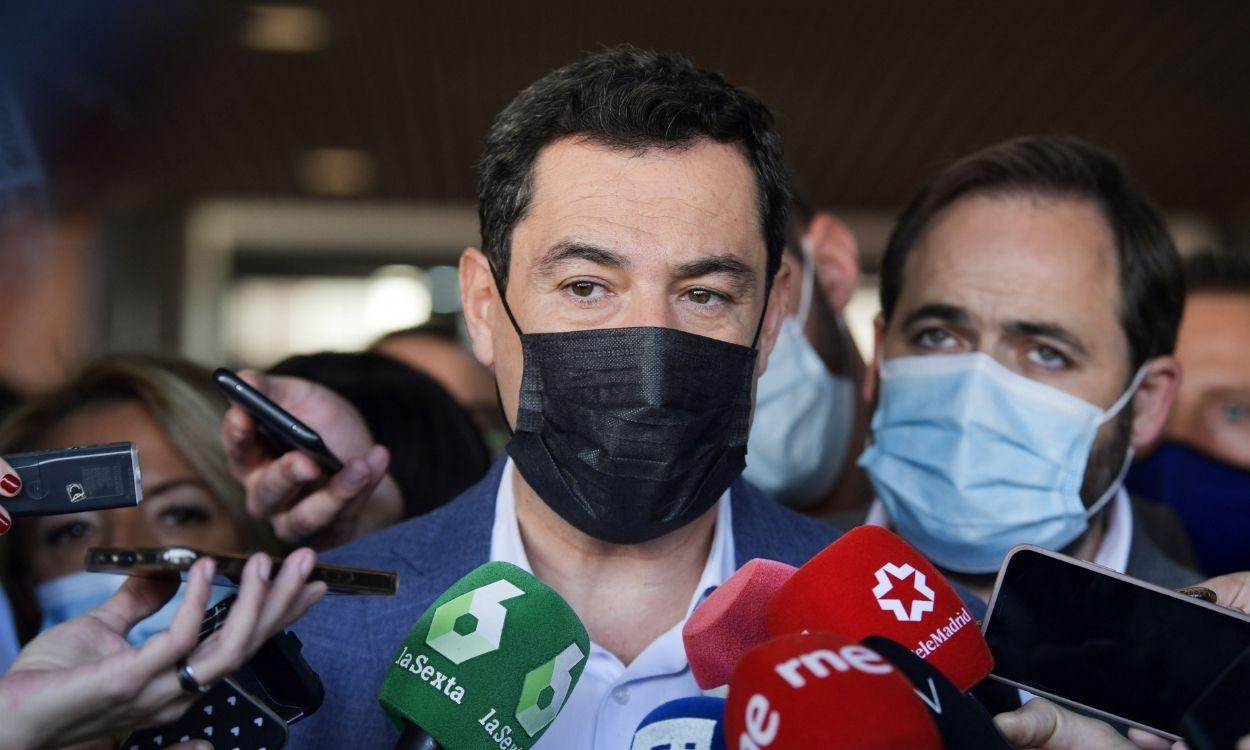 Juan Manuel Moreno Bonilla en el Congreso del PP de Castilla La Mancha