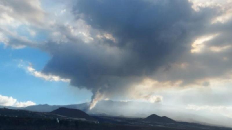 Volcán de La Palma a 14 de noviembre de 2021 (Fuente: INVOLCAN)