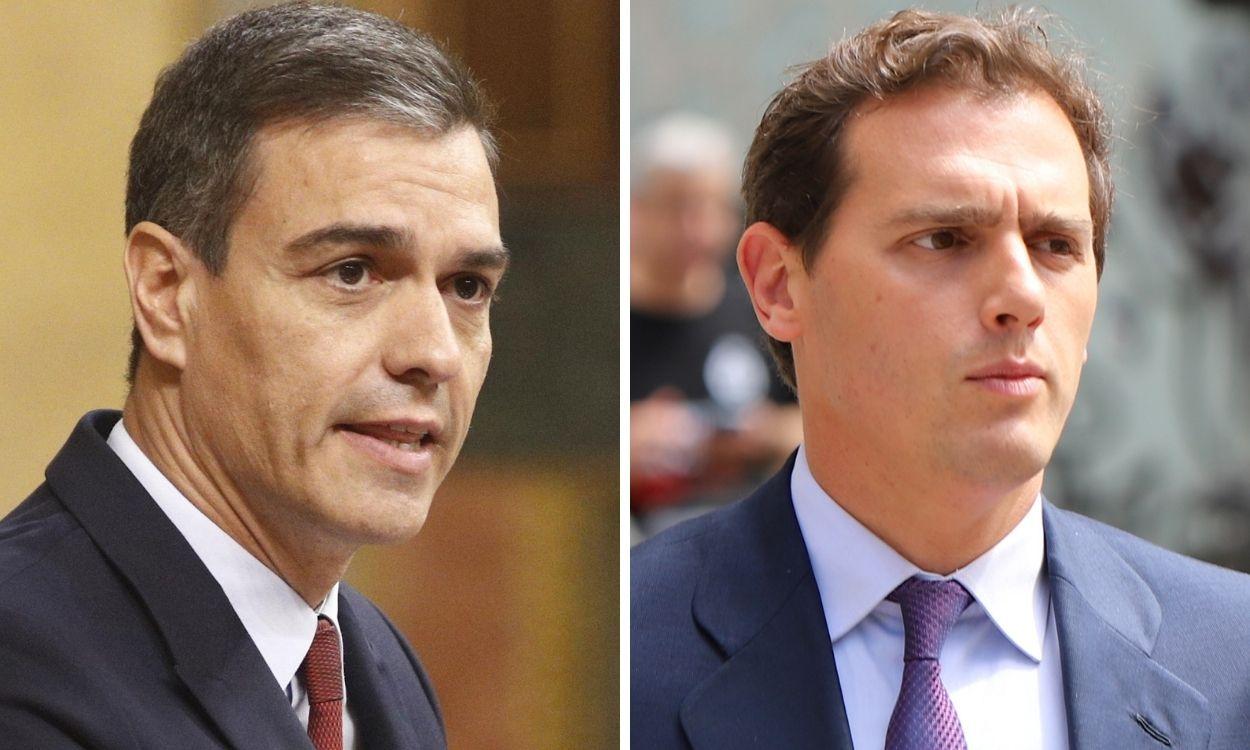 Pedro Sánchez y Albert Rivera