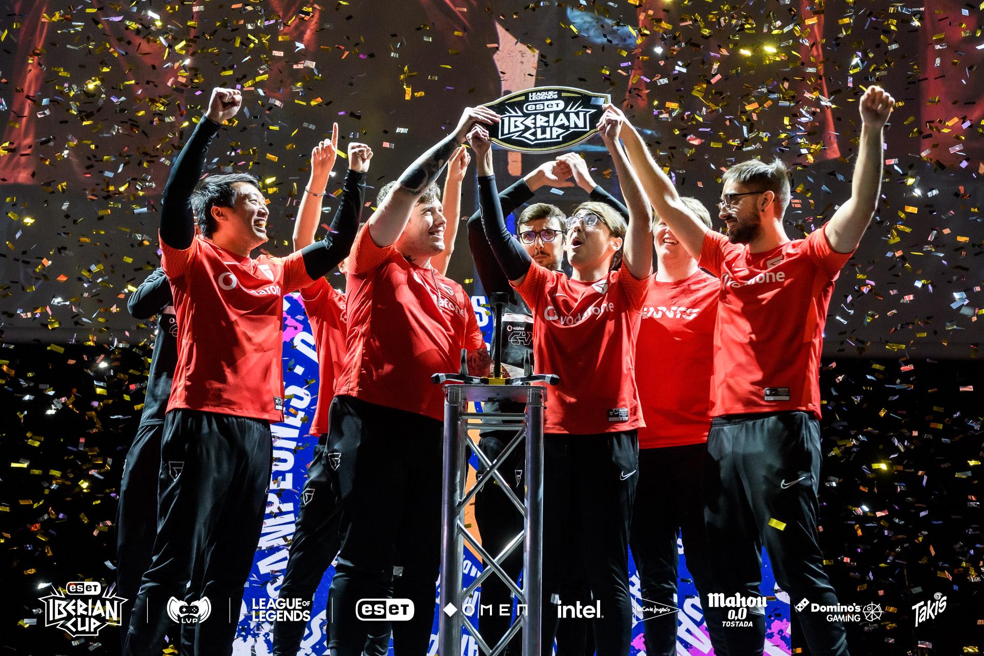 Vodafone Giants levanta el título de la ESET Iberian Cup