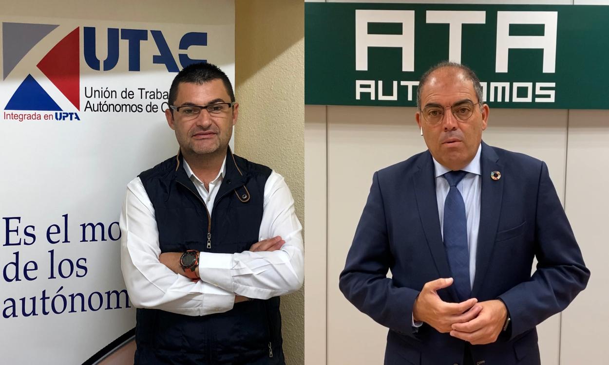 Eduardo Abad, presidente de UPTA, y Lorenzo Amor, presidente de ATA
