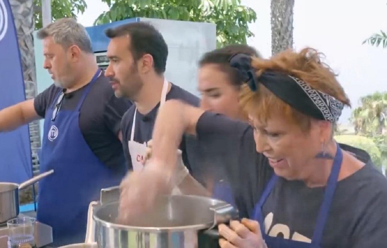 Verónica Forqué, centro de polémica en MasterChef