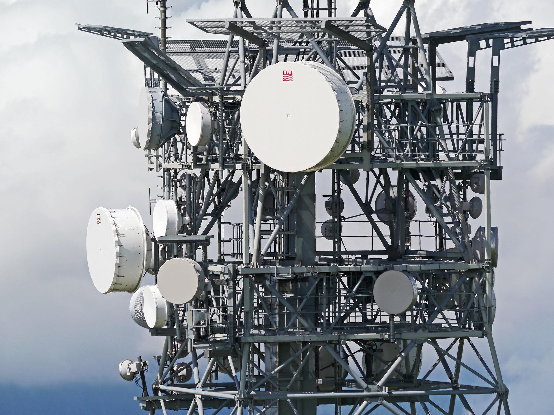Torre de telecomunicaciones. Pixabay