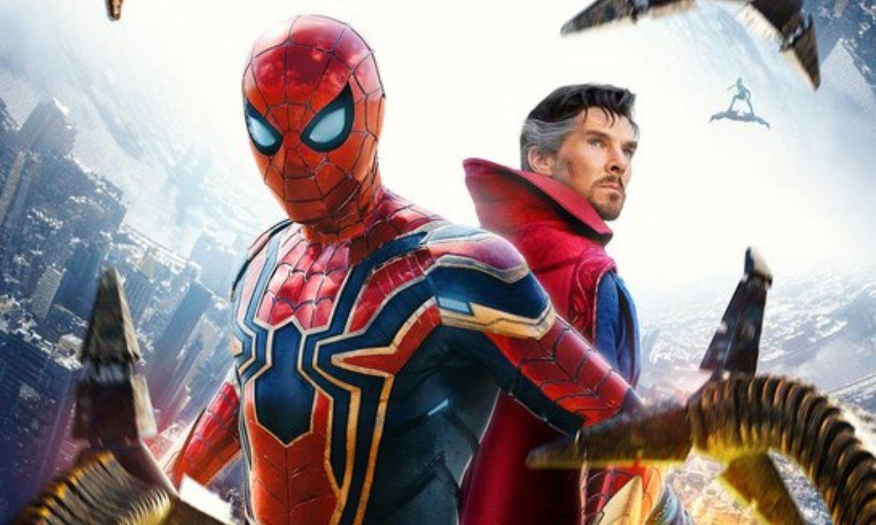 Póster oficial de Spider Man No Way Home. Sony.