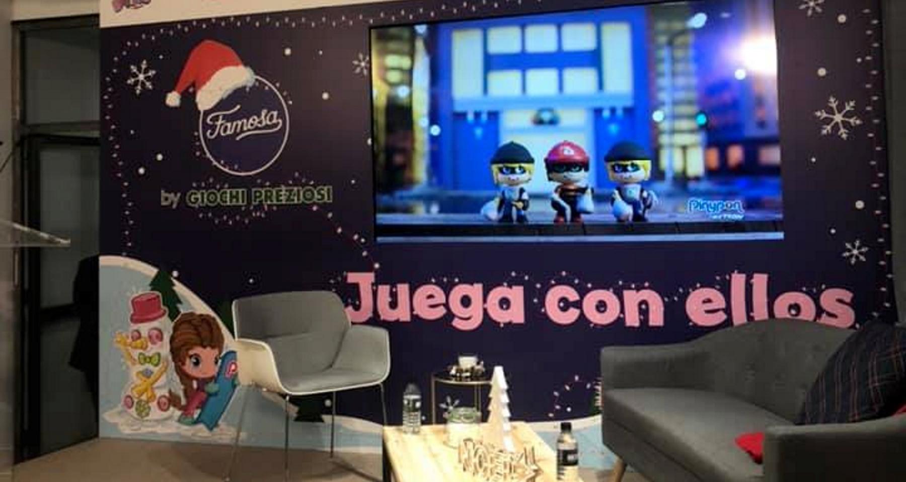 Presentación de Famosa de su campaña de Navidad, con Nenuco y Nancy como grandes protagonistas.