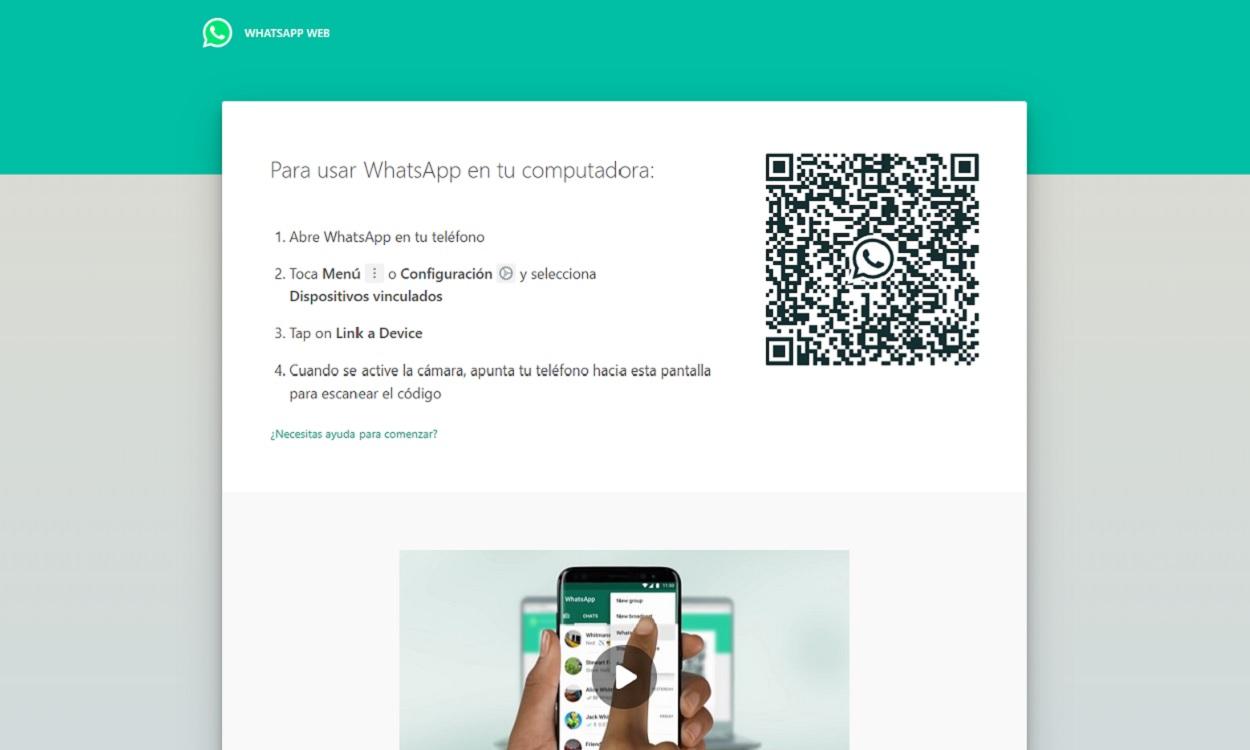 Ya puedes usar WhatsApp aunque tengas el móvil apagado. Captura de la web