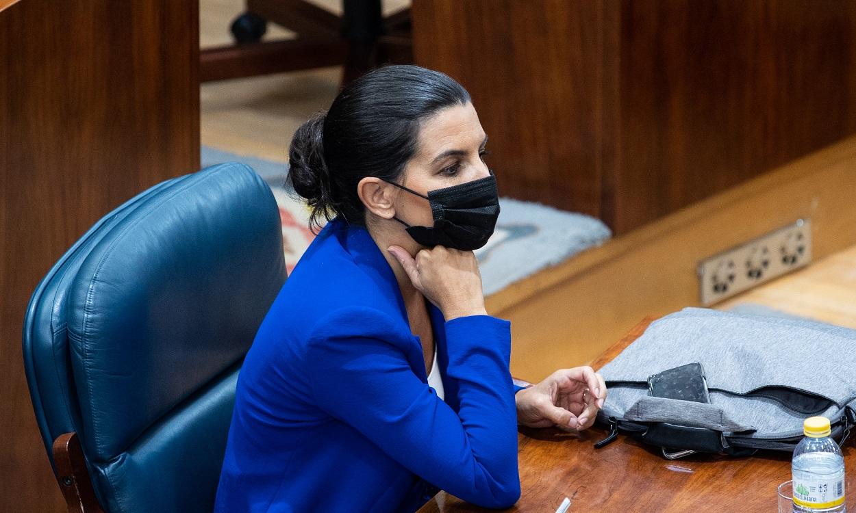 La portavoz de Vox en la Asamblea de Madrid, Rocío Monasterio. EP