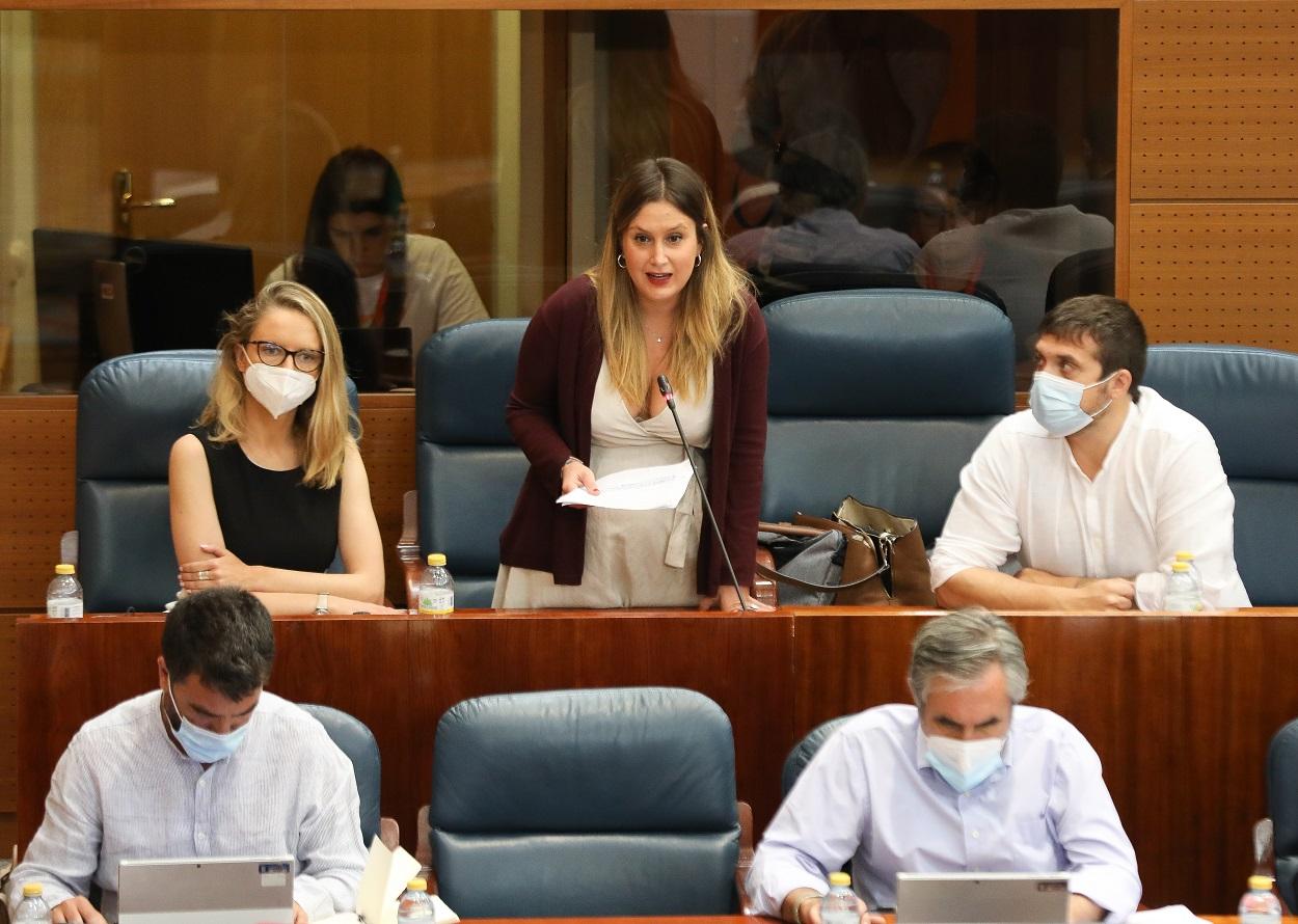 La diputada de Podemos en la Asamblea, Alejandra Jacinto.