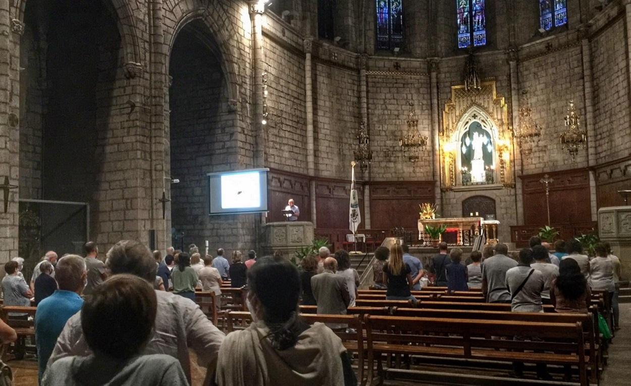 Interior de la Iglesia de Cardona. Facebook