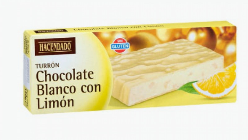 Turrón limón mercadona