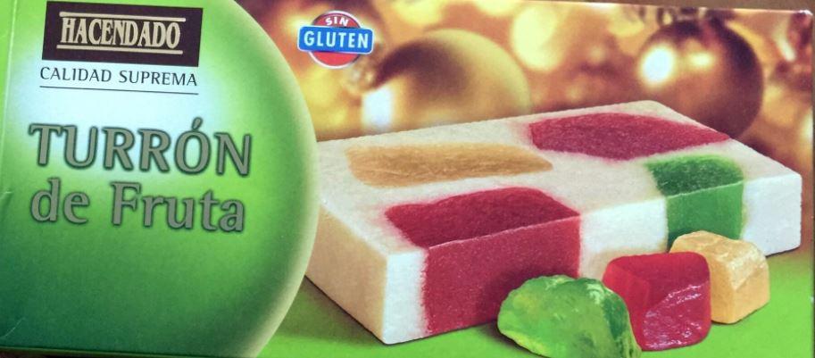 Turrón fruta Turrón fruta