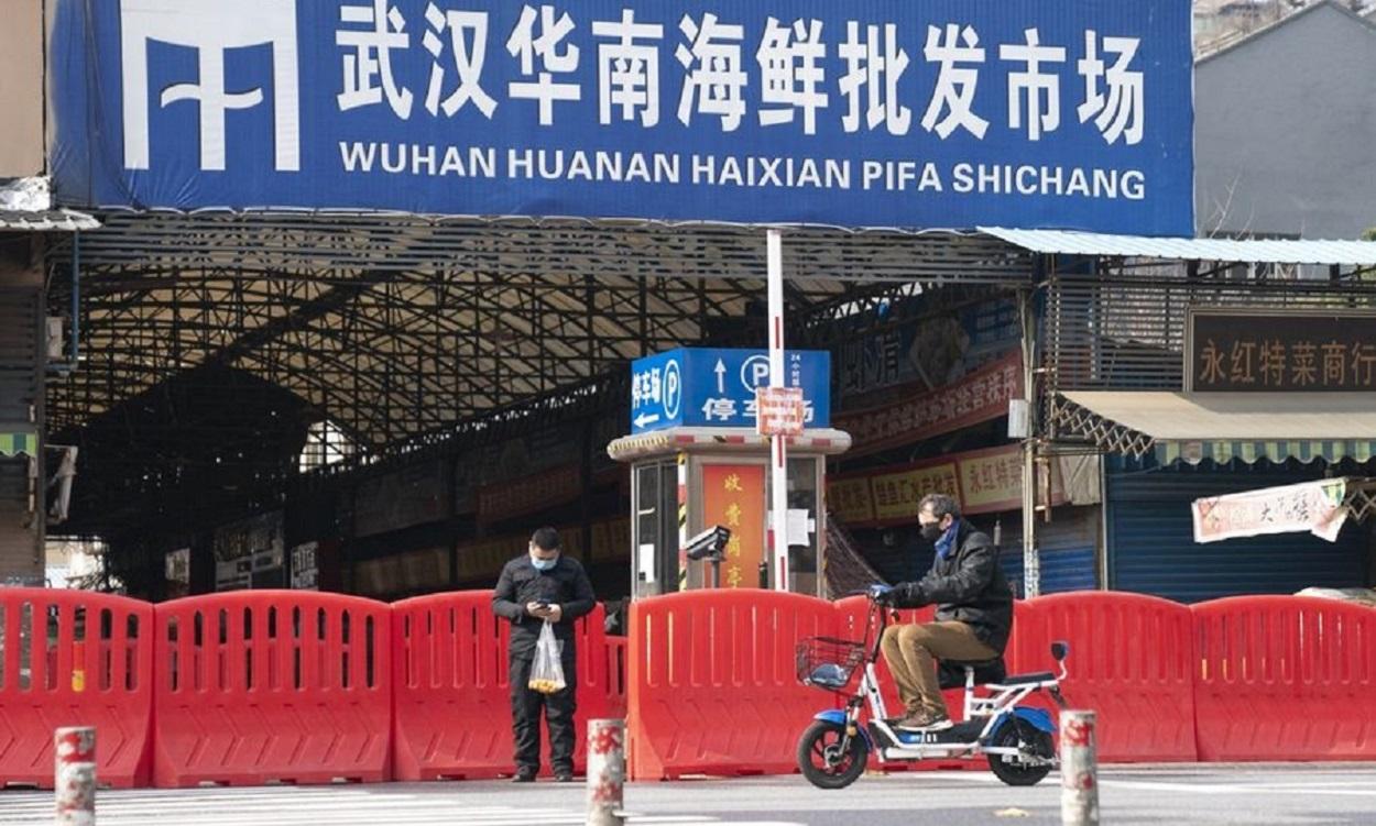 Mercado de Huanan, en Wuhan. XINHUA. Xiong Qi