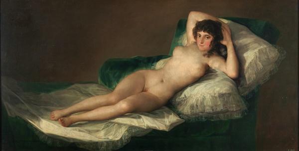 La Maja desnuda de Goya