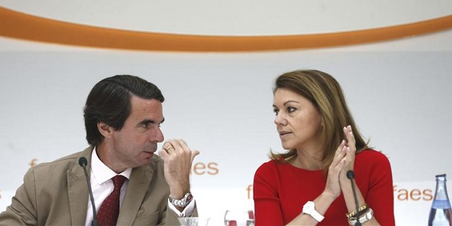 Aznar no hace ascos al dinero de la Generalitat de Mas