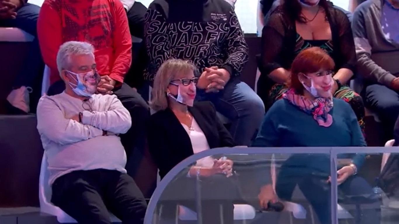 La madre y los suegros de Roberto Leal en 'Pasapalabra'. Antena 3.