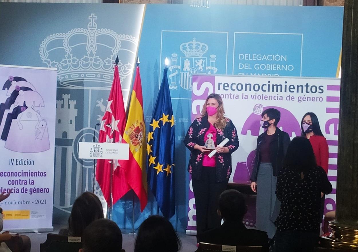 Carlota Corredera recibe el premio Meninas 2021