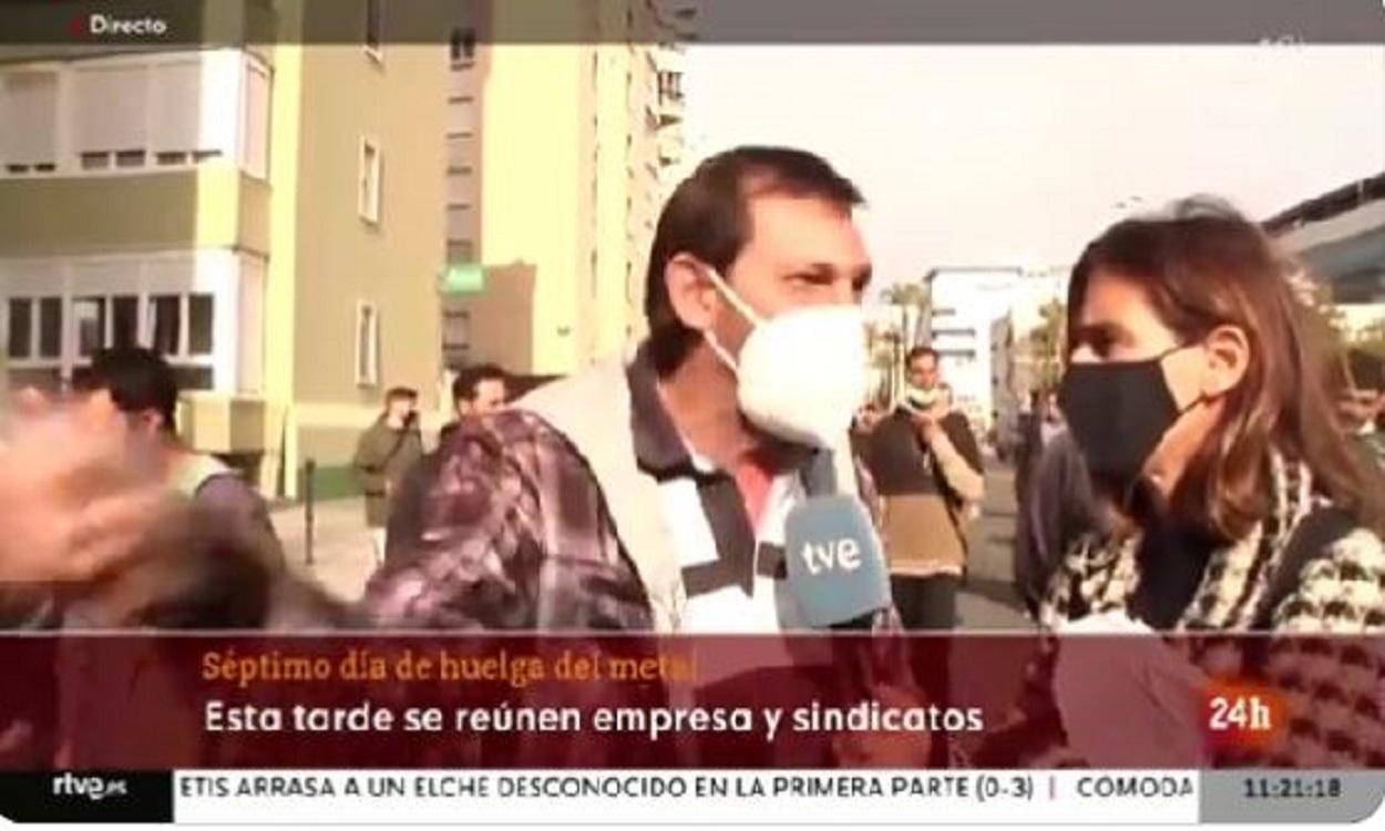 El duro testimonio de un manifestante en Cádiz: “Somos obreros, no delincuentes”