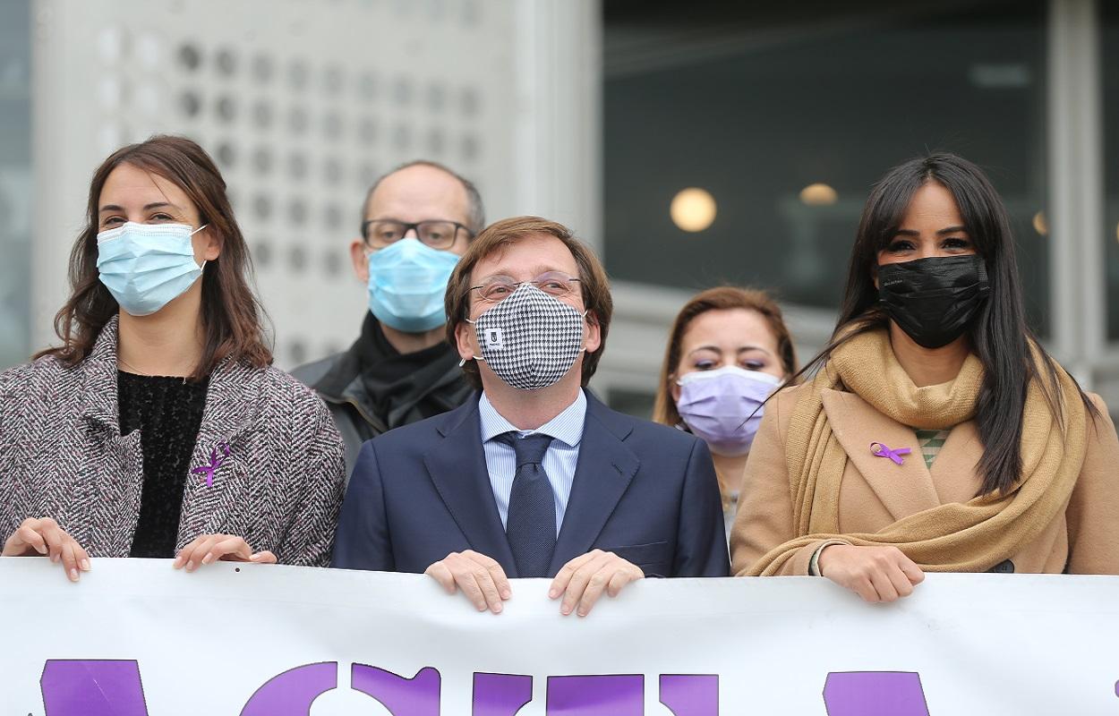 Acto institucional del Ayuntamiento de Madrid por el 25N. EP