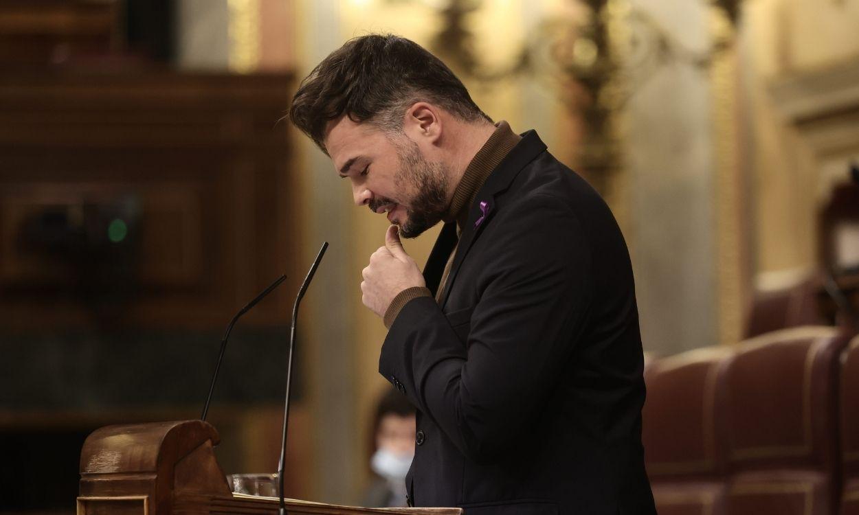 El diputado de ERC Gabriel Rufián